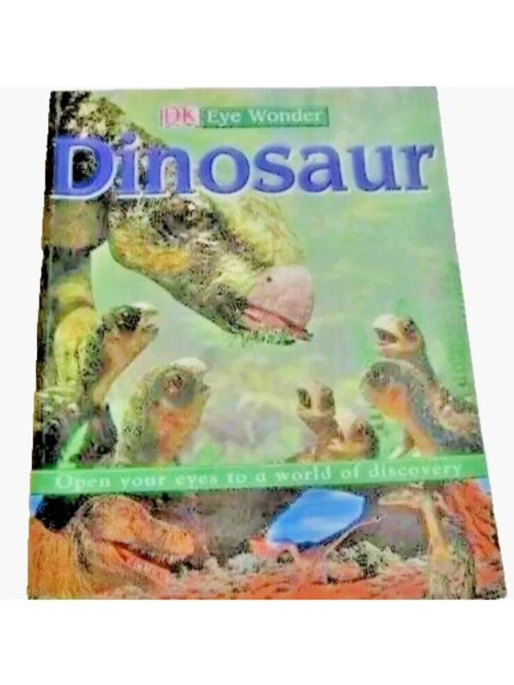 VTG DK Eye Wonder Dinosaur Hardcover Children Explore Era Dinosaurs Ruled Earth